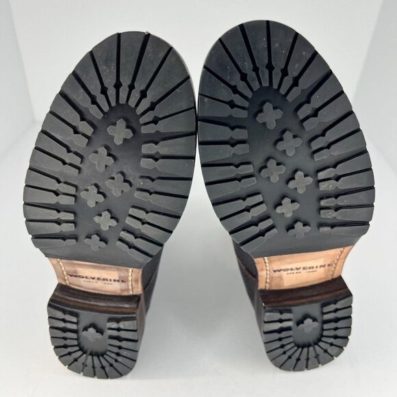 Wolverine Dark Brown Combat Boots - Picture 8 of 9